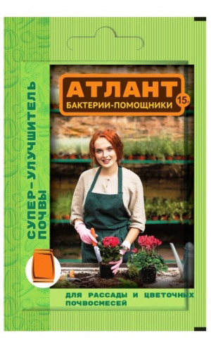 АТЛАНТ СУПЕР-УЛУЧШИТЕЛЬ ПОЧВЫ — Бактерии-помощники!
