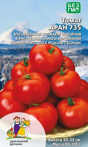 Томат АРАН 735 — Устойчив к растрескиванию и вершинной гнили! Пригоден к редким сборам! Впечатляюще урожаен!
